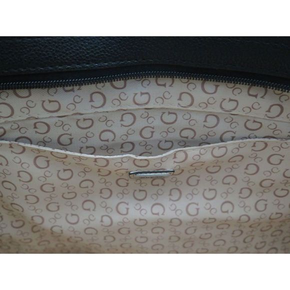 Guess PE827124 Women's Medium Black Window Rock Quilted Shoulder Tote Bag - Picture 9 of 11